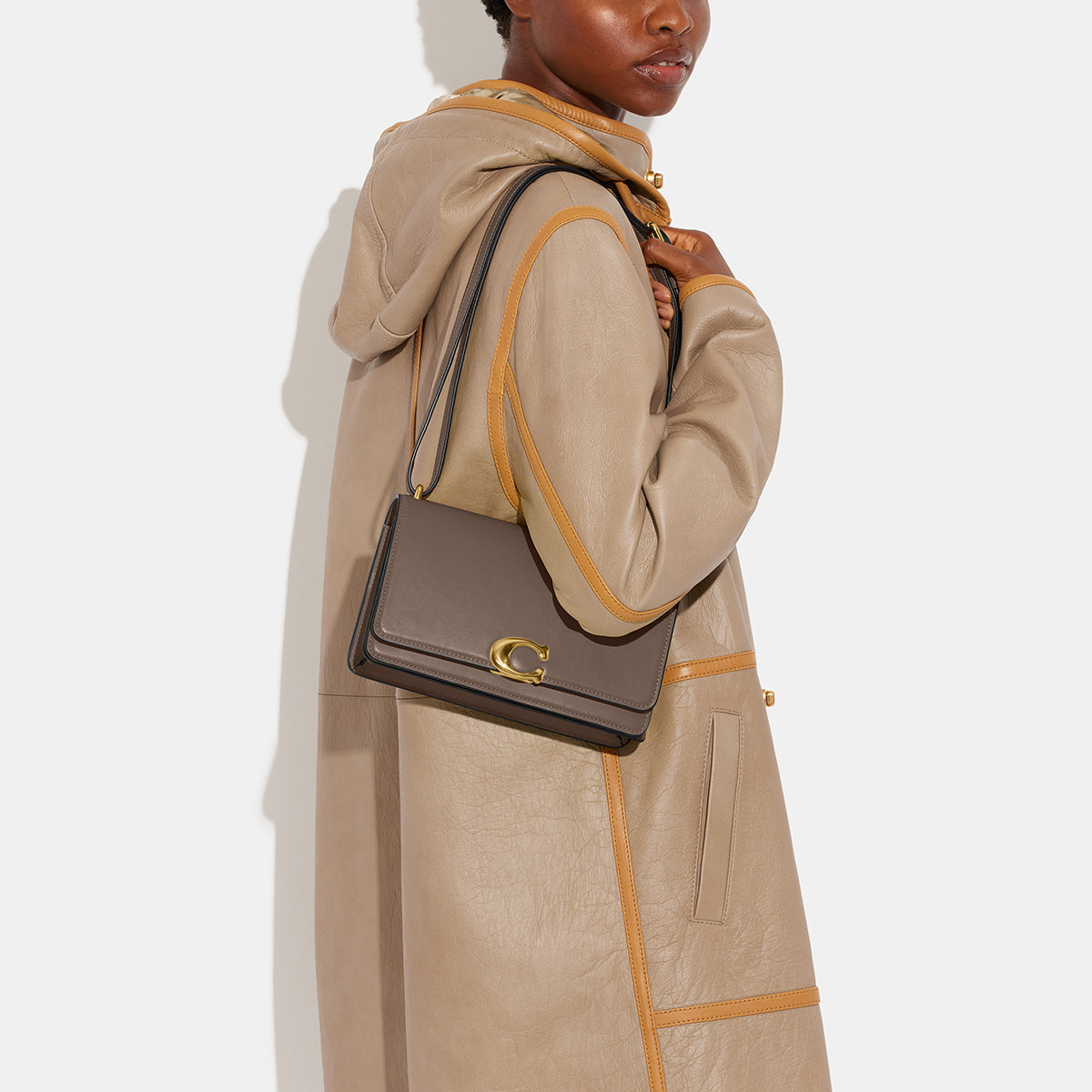 CC416-Bandit Shoulder Bag-B4/DARK STONE