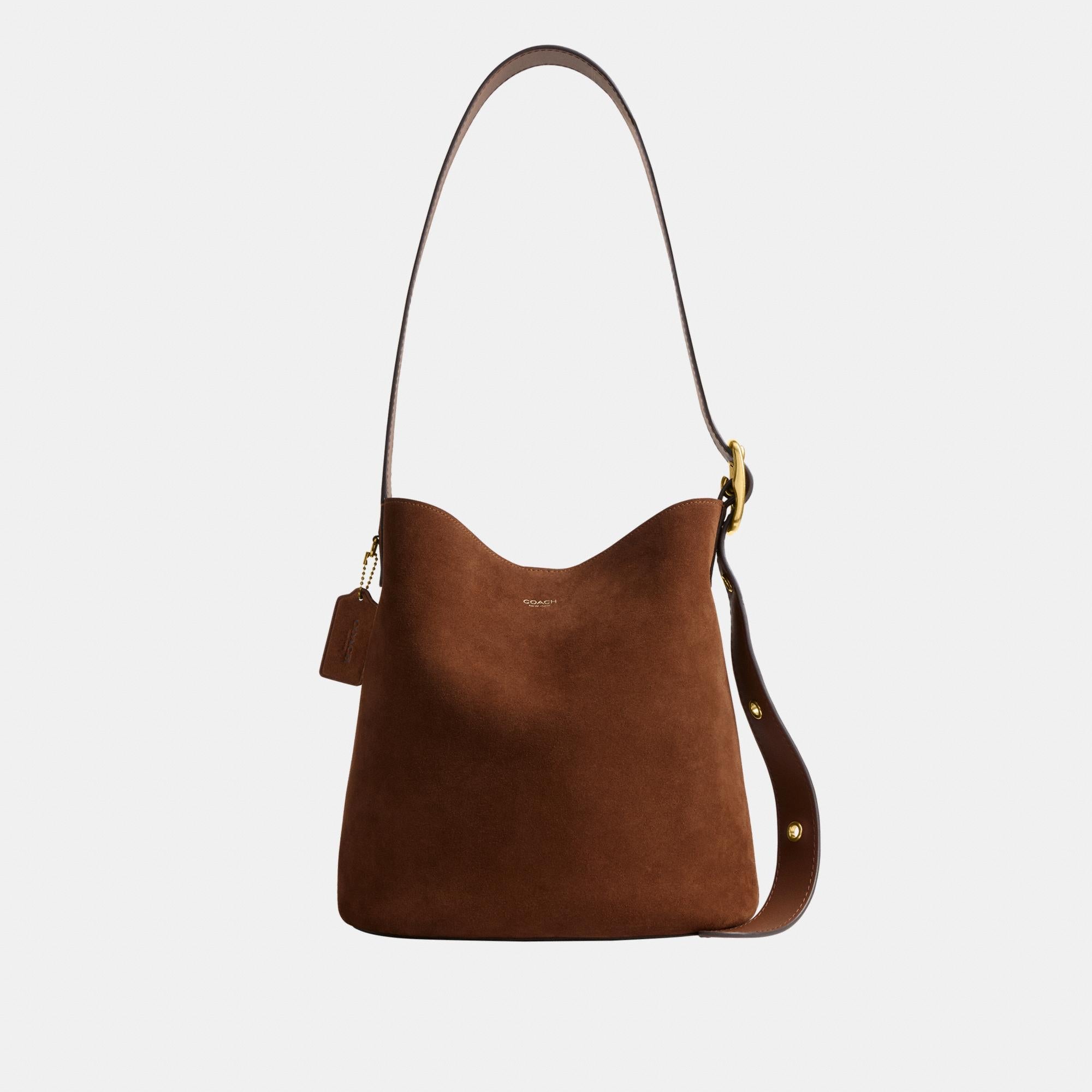 CCC24-Bleecker Bucket Bag-B4/Warm Brown