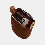 CCC24-Bleecker Bucket Bag-B4/Warm Brown