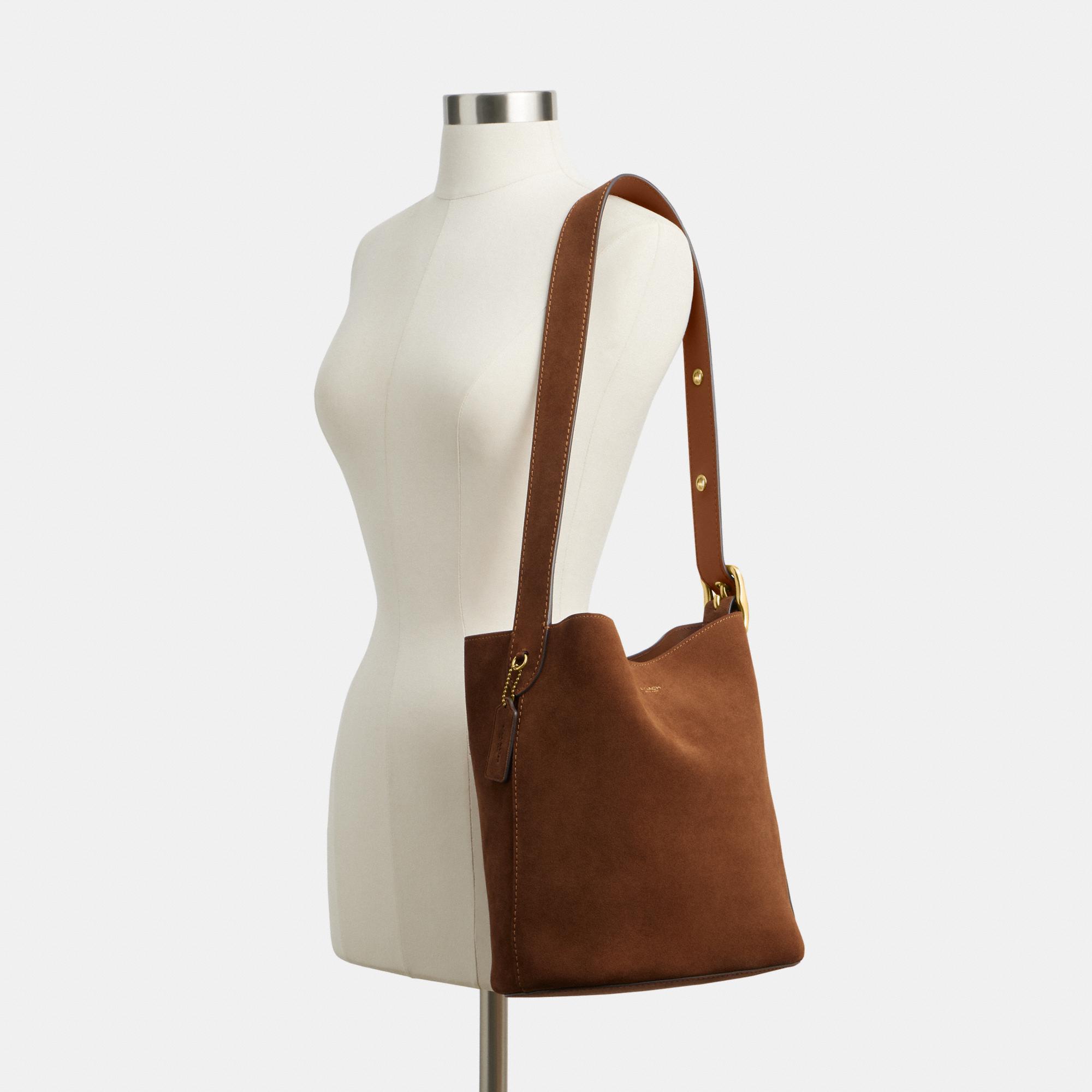 CCC24-Bleecker Bucket Bag-B4/Warm Brown