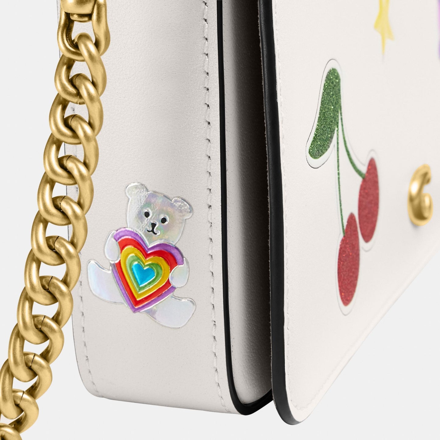 Mila Crossbody Bag With Sticker Print