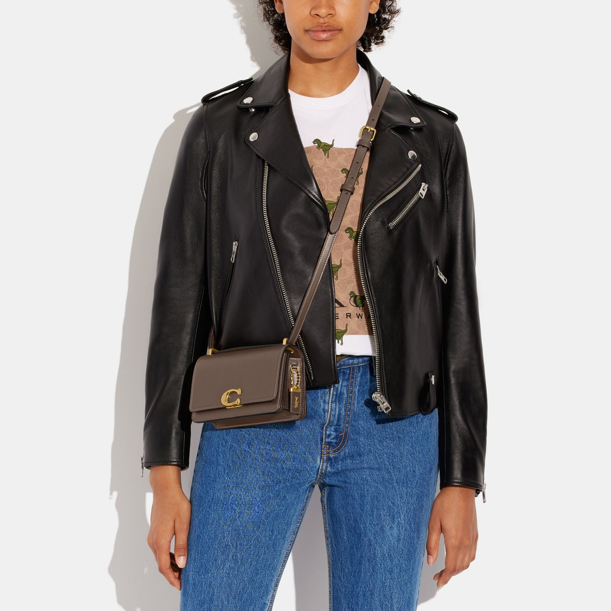 CD724-Bandit Crossbody-B4/DARK STONE