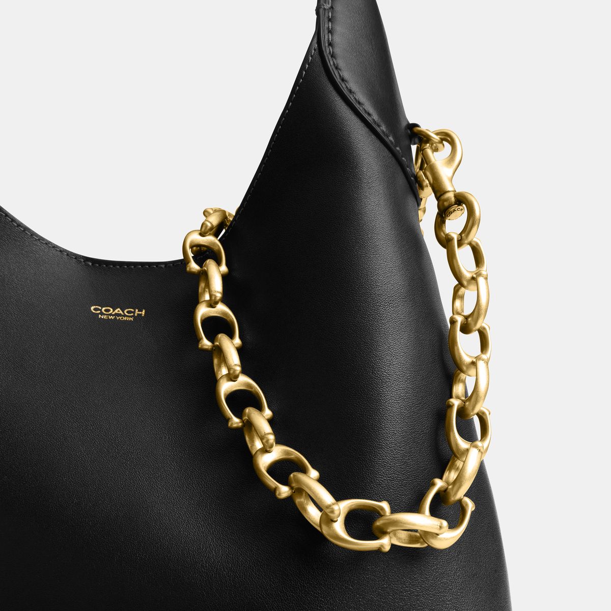 CE745-Signature Link Chain Strap-Brass