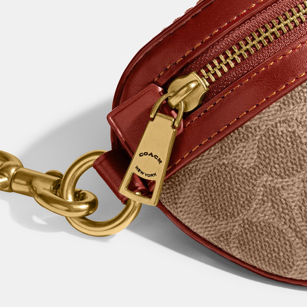 Bethany Belt Bag In Signature Canvas-CI184-B4/Tan Rust