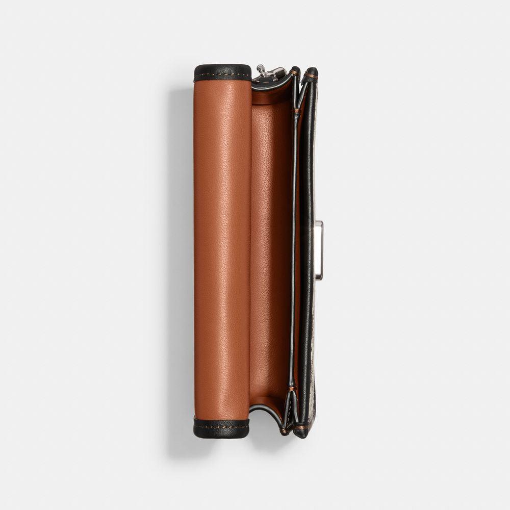 CJ810-Bandit Belt Bag In Signature Jacquard-Lh/Cocoa Black