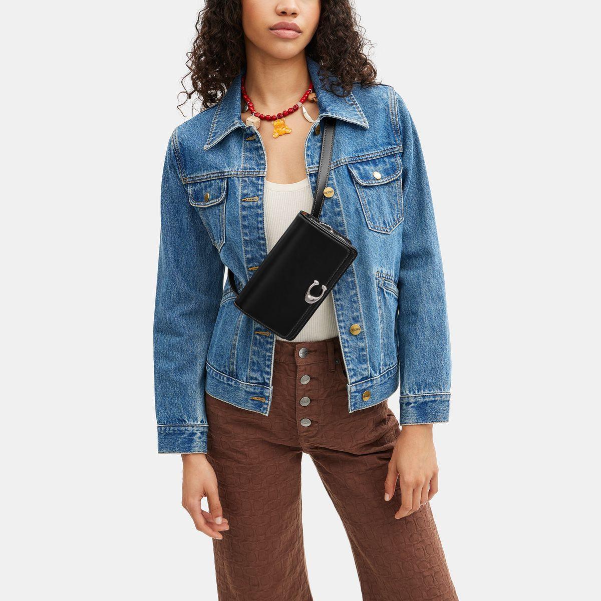 CJ826-Bandit Belt Bag-Lh/Black