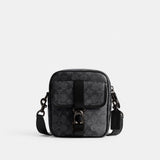 CK969-Beck Crossbody In Signature Canvas-Charcoal