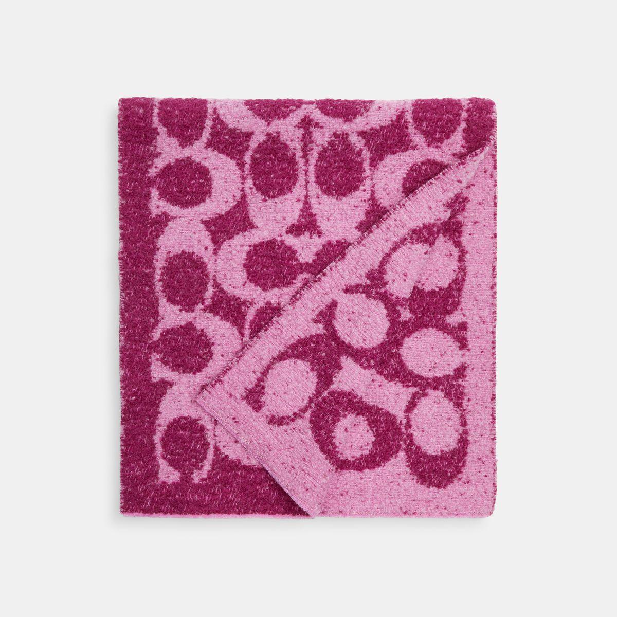 CM051-Signature Muffler-DEEP PLUM