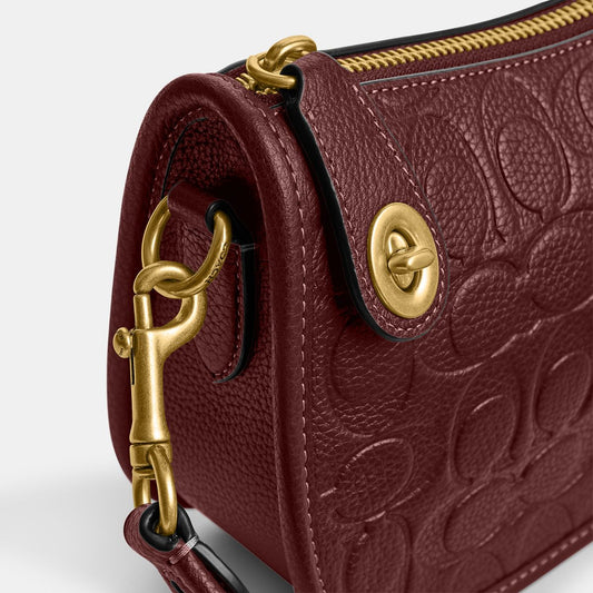 CN055-Swinger In Signature Leather-B4/Wine