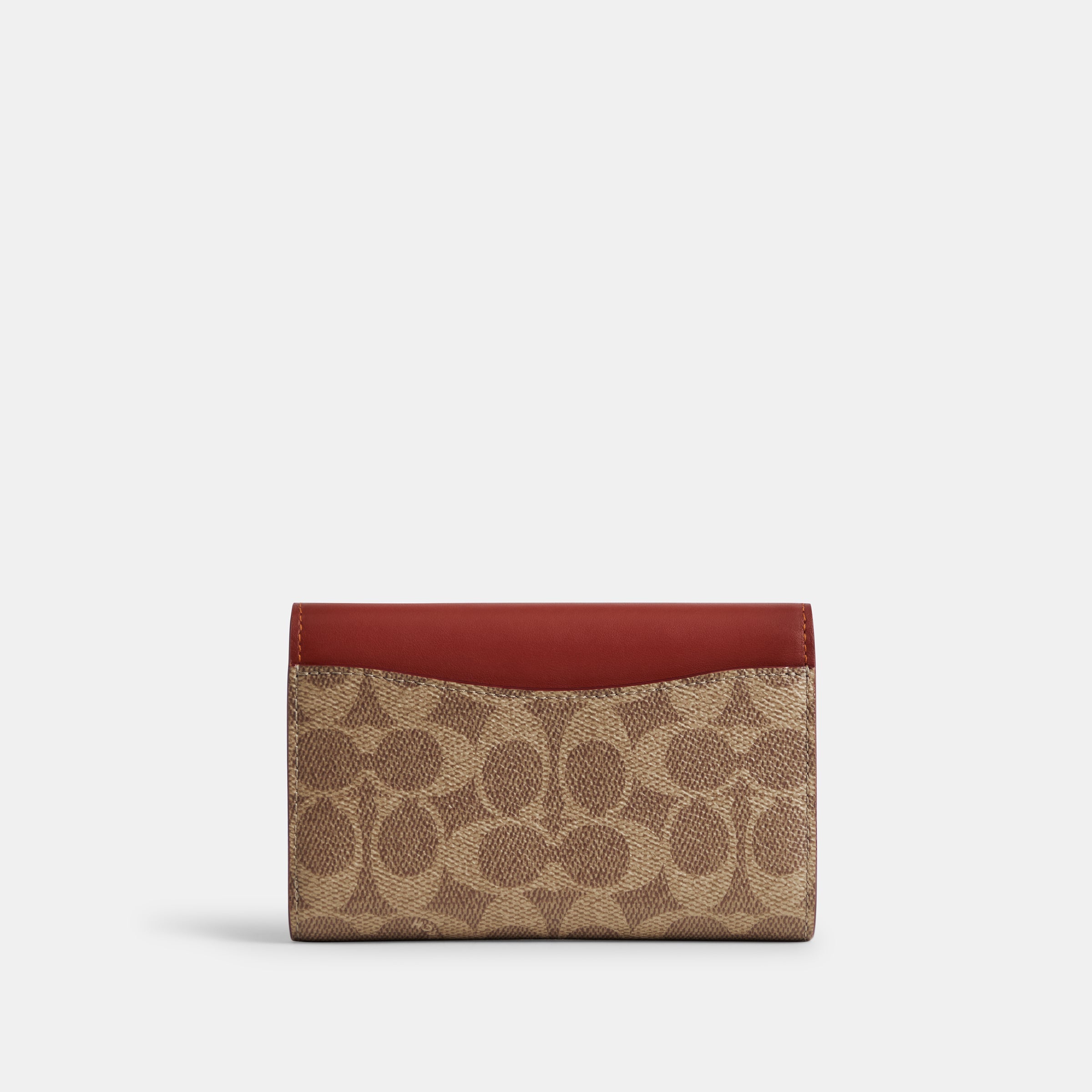 CP026-Essential Medium Flap Wallet In Signature Canvas