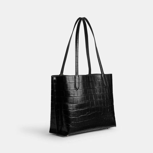 CP140-Willow Tote-LH/Black Multi