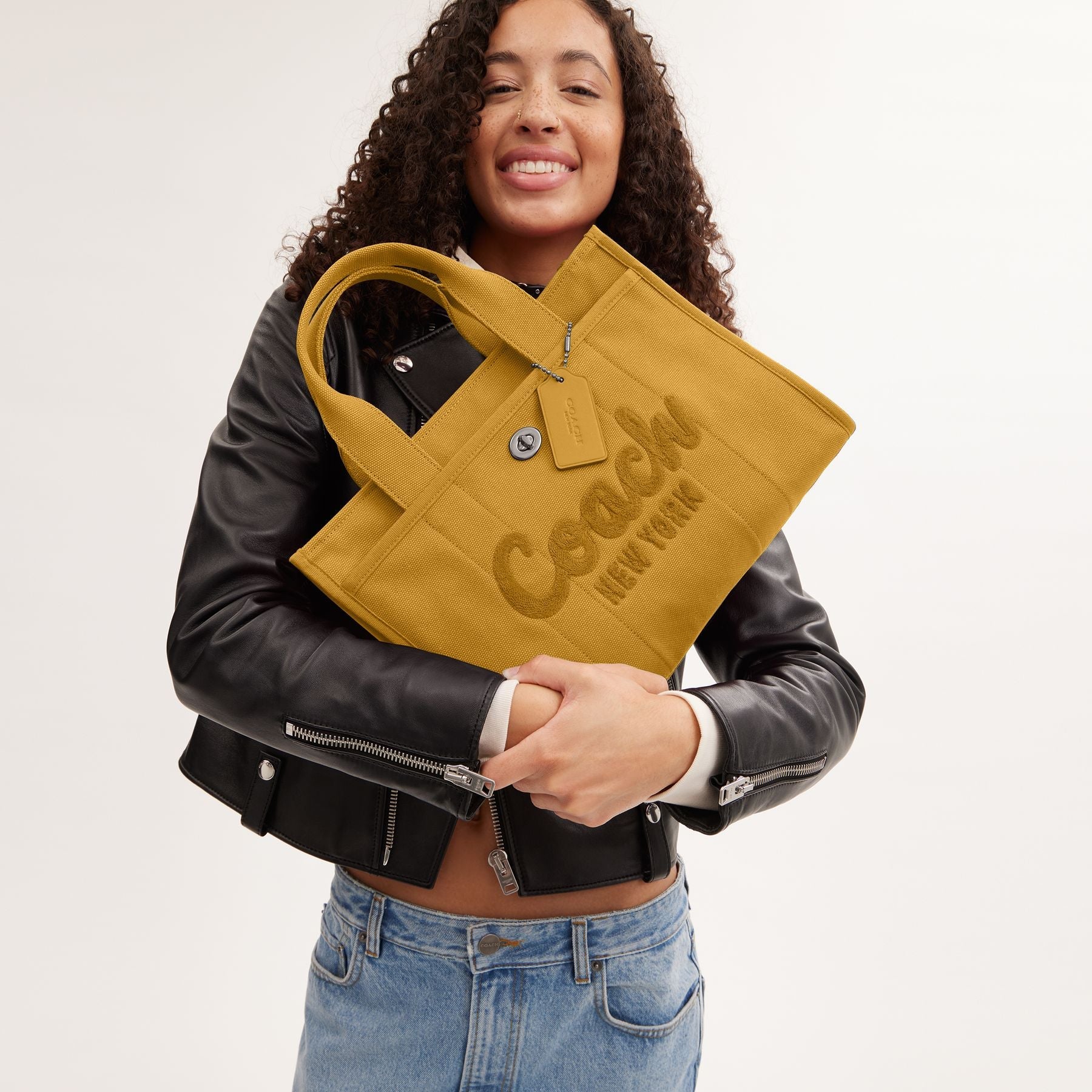 CP158-Cargo Tote Bag-LH/Yellow Gold