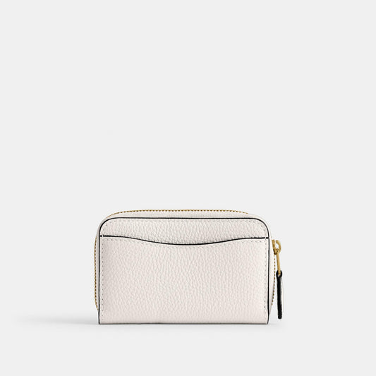 CR551-Essential Small Zip Around Card Case-B4/Chalk
