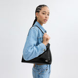 CR652-Juliet Shoulder Bag-Lh/Black