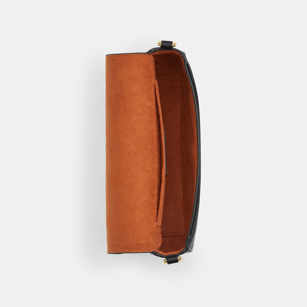 CV973-Andrea Shoulder Bag In Signature Canvas-Im/Walnut/Black