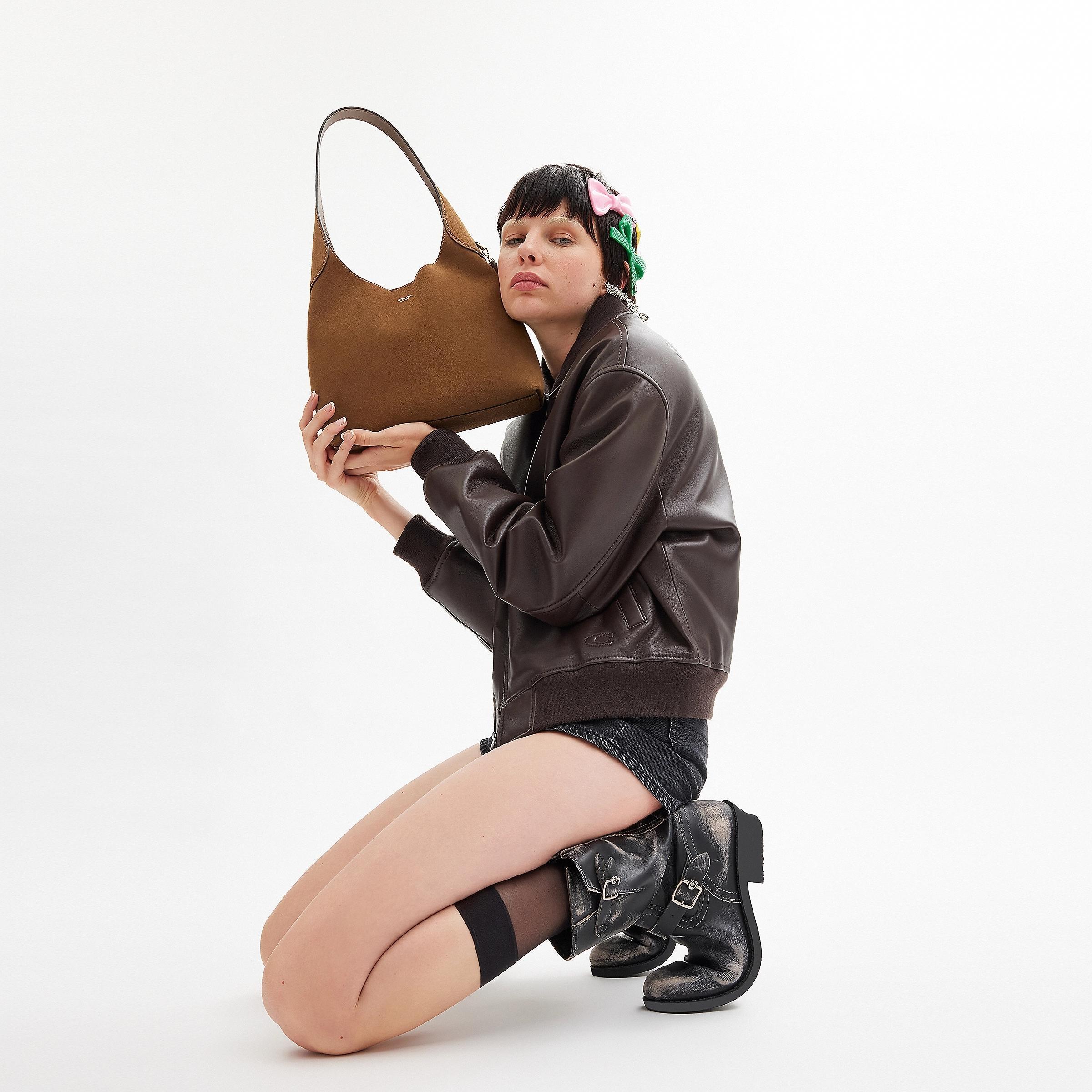 CW637-Brooklyn Shoulder Bag 28-B4/Cedar