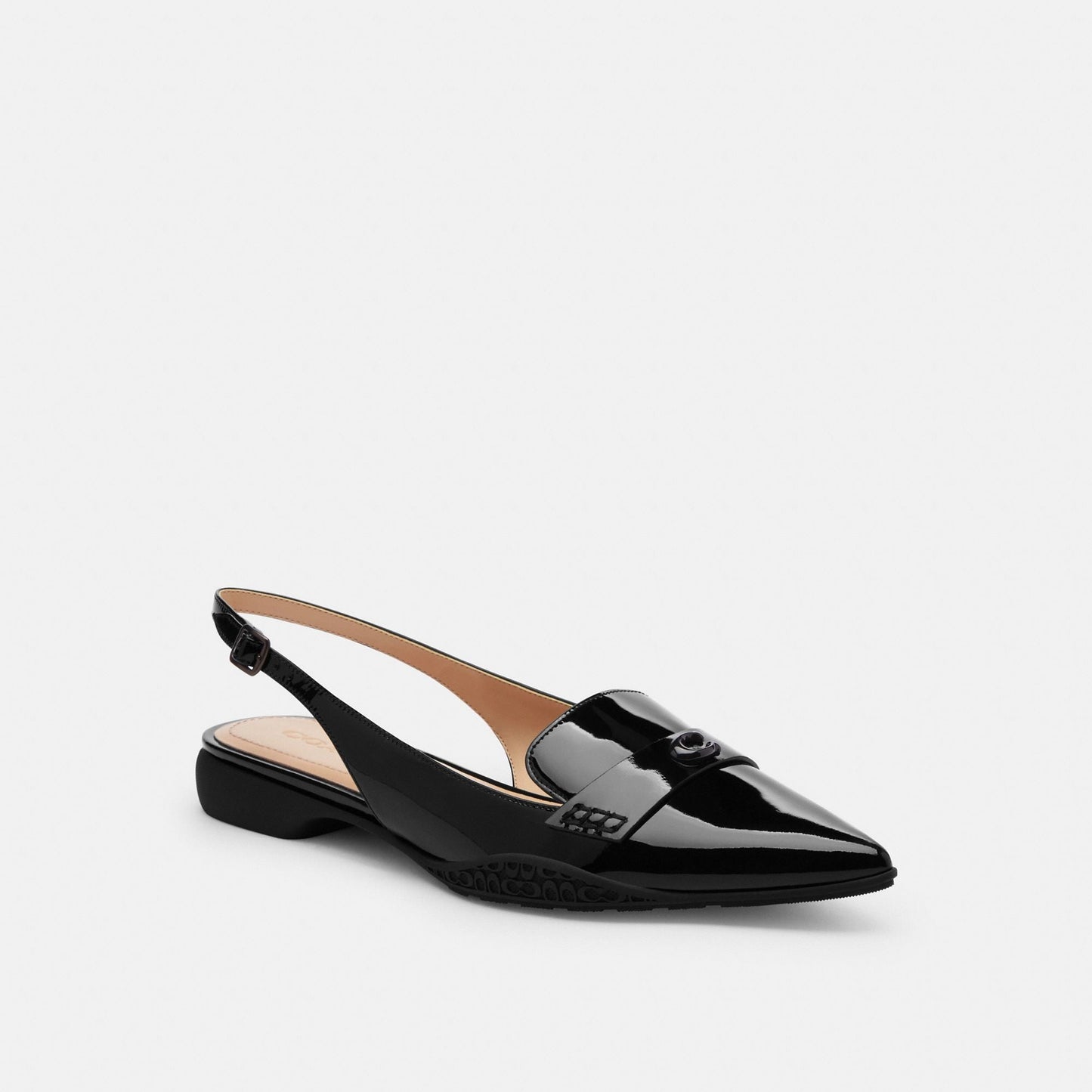 CX003-CARRIE PTNT LTHR-Black