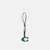 CX170-Loop Signature Bag Charm-B4/Hunter Green