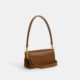 CY200-TABBY SHOULDER BAG 20 IN SIGNATURE CANVAS-B4/TAN BROWN