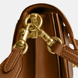 CY200-TABBY SHOULDER BAG 20 IN SIGNATURE CANVAS-B4/TAN BROWN