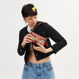 CY200-TABBY SHOULDER BAG 20 IN SIGNATURE CANVAS-B4/Tan Rust