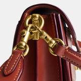 CY200-TABBY SHOULDER BAG 20 IN SIGNATURE CANVAS-B4/Tan Rust