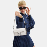 CY200-TABBY SHOULDER BAG 20 IN SIGNATURE CANVAS-LH/White Chalk