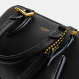 CY917-BOWERY SATCHEL 22-B4/BLACK