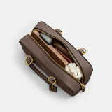 CY917-BOWERY SATCHEL 22-B4/DARK STONE