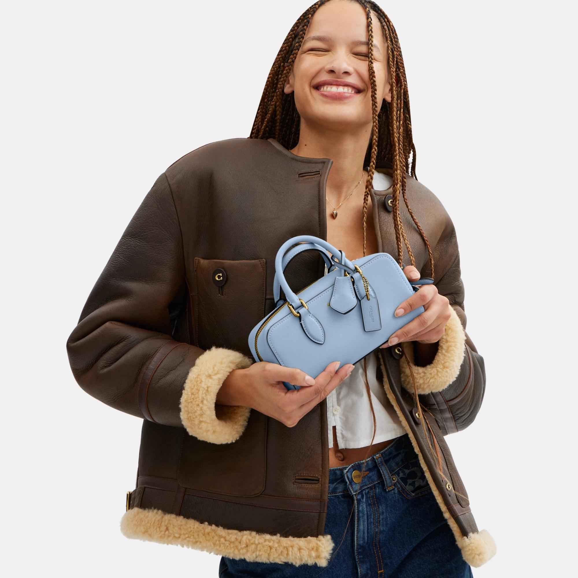 CY917-BOWERY SATCHEL 22-B4/Bluebell