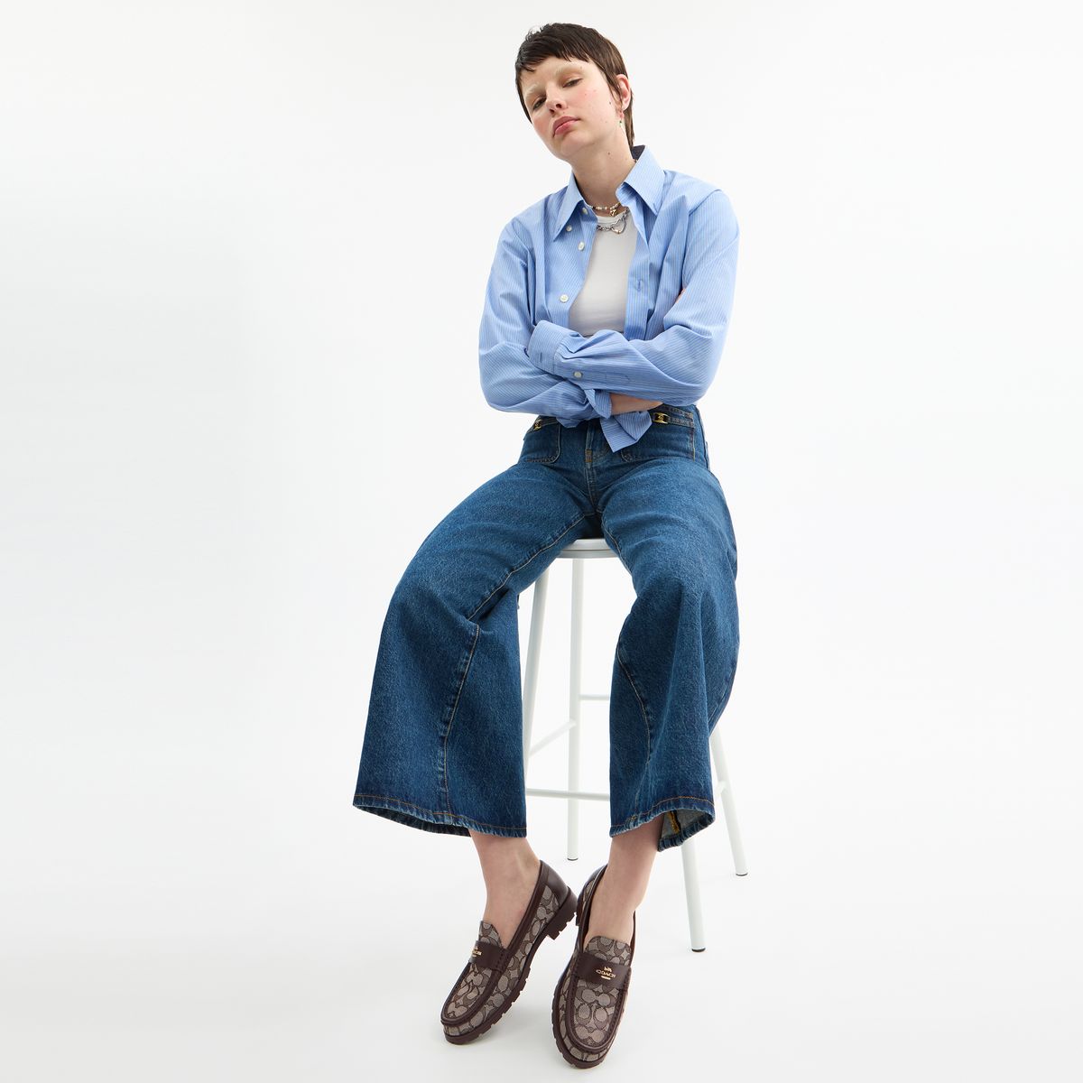 CZ087-Janie Loafer-Maple