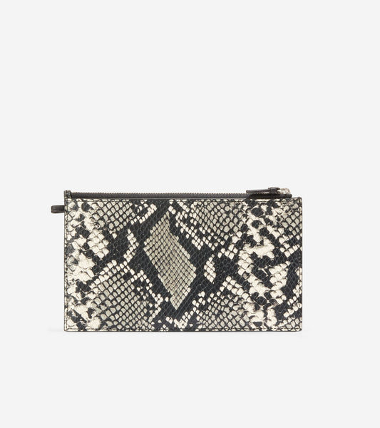 ColeHaan-Card Case Duo-u05273-BLACK/PARIS SNAKE PRINT