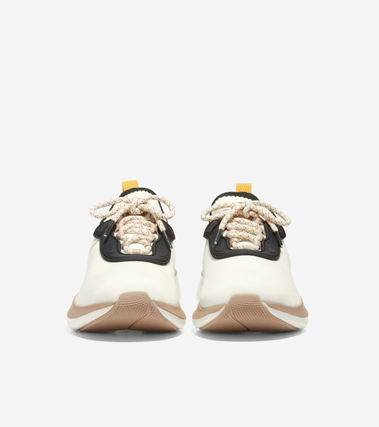 ZERØGRAND Changepace Lace Up Sneaker-W24089-Tofu / Ivory / Ch Birch Beige / Jet Set
