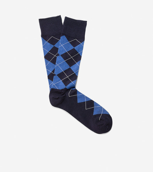 1Pk Classic Argyle Dress Crew