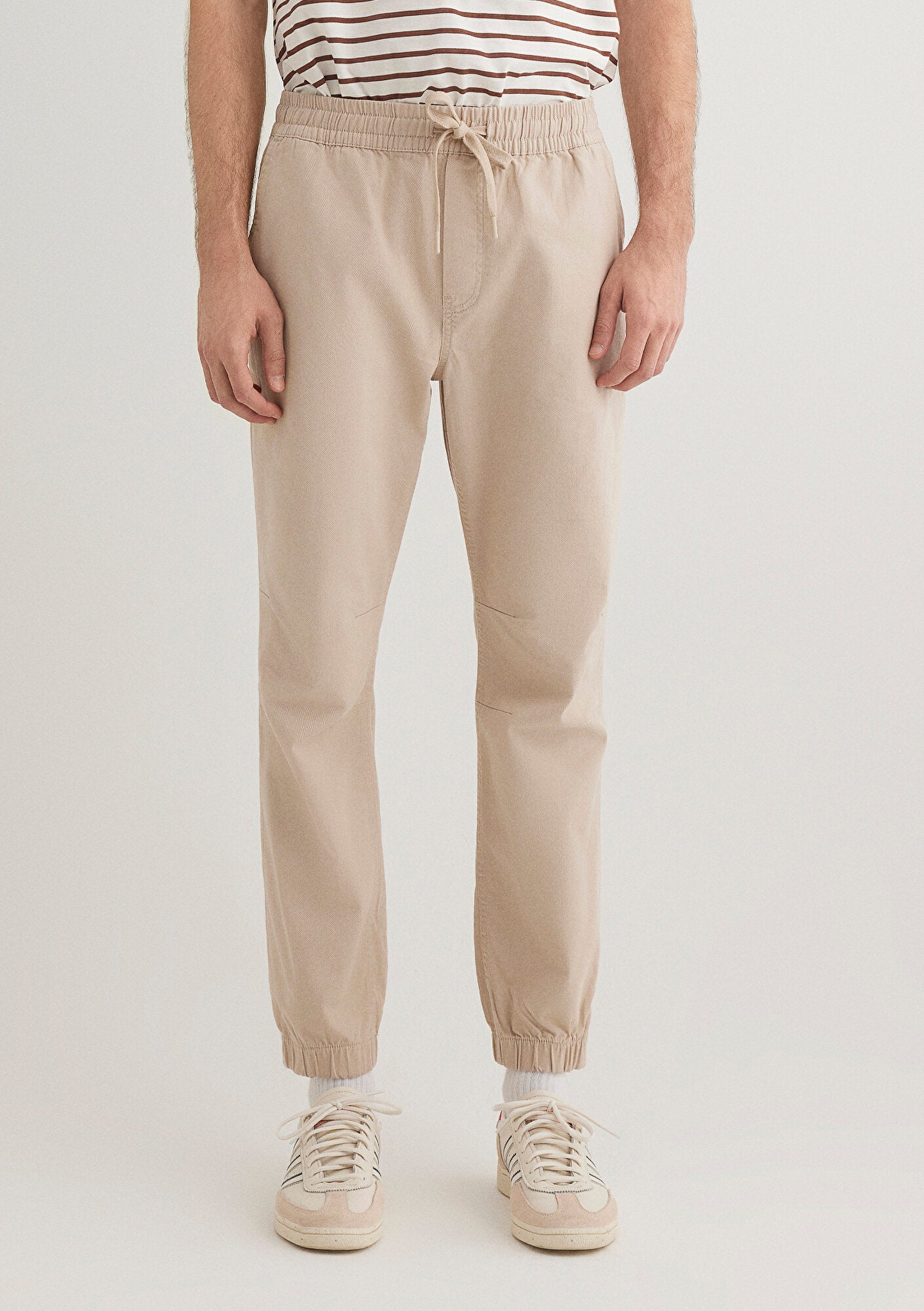 Ecru Jogger Pants