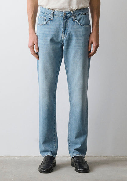 Lisbon Lt Blue Classic Denim Jean Pants