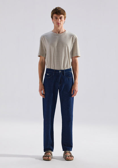 Lisbon Rinse Edition Linen Jean Pants