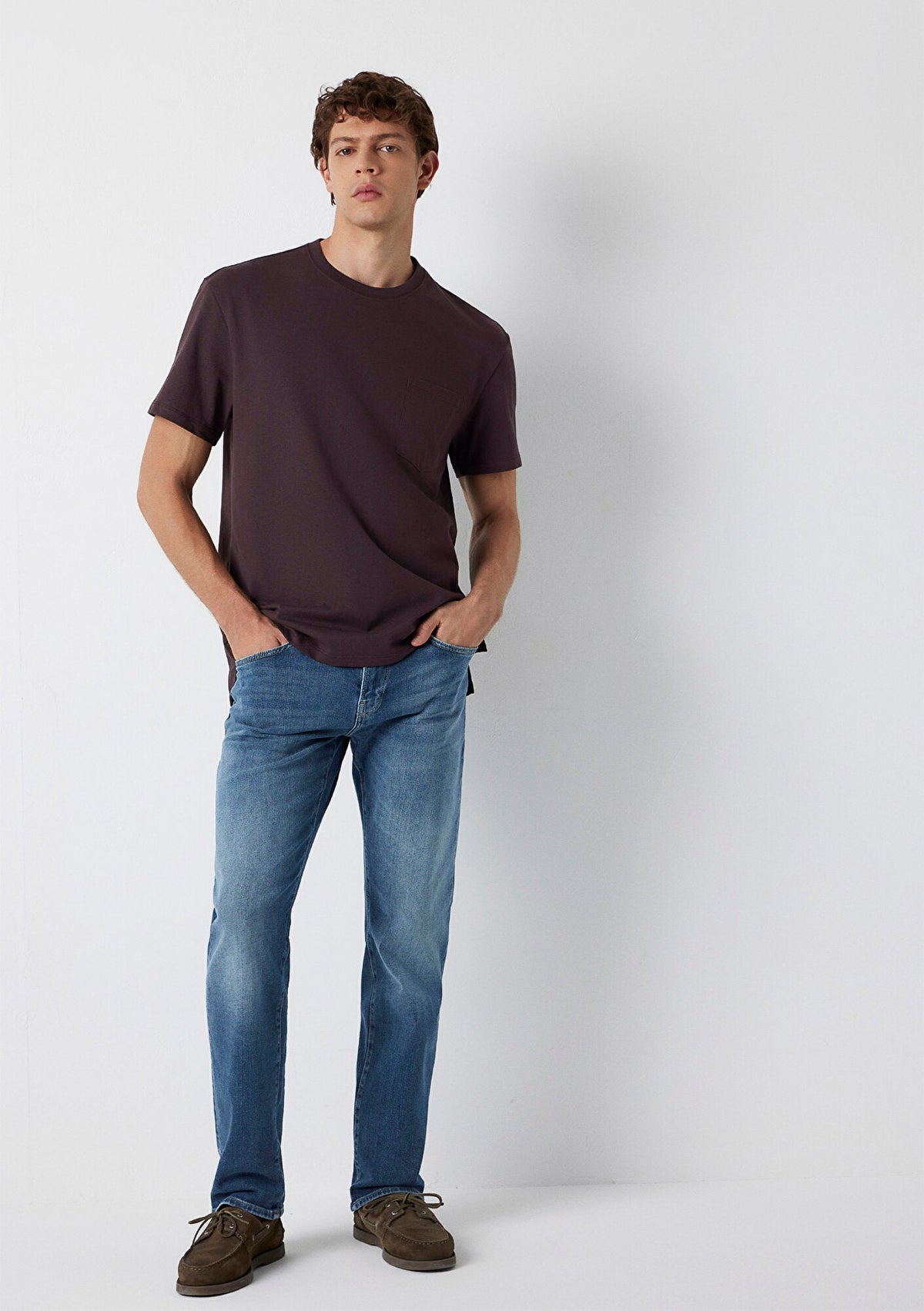 Lisbon Dark Indigo Classic Denim Jean Pants