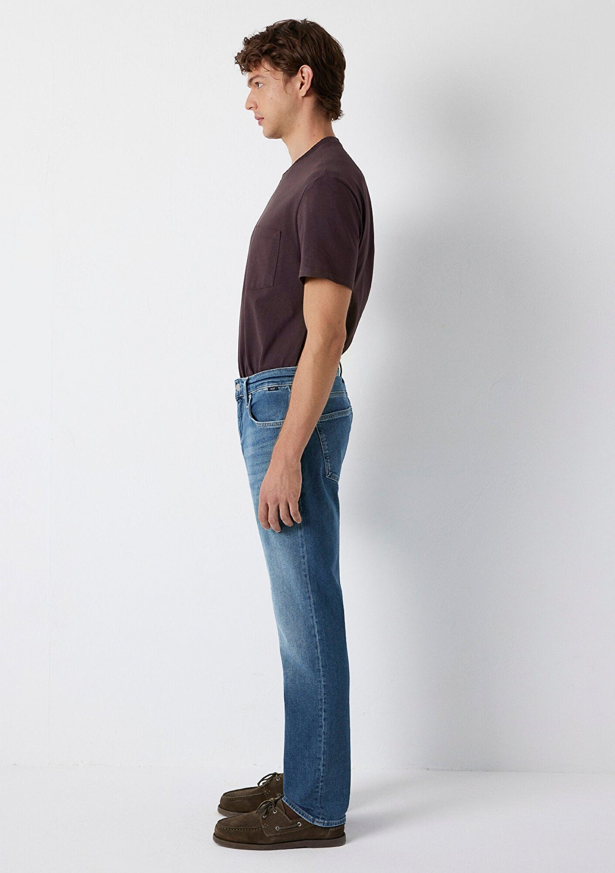 Lisbon Dark Indigo Classic Denim Jean Pants