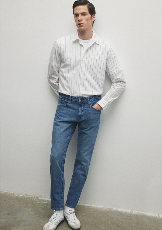 London Mid Brushed Classic Denim Jean Pants