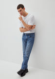 London Mid Brushed Classic Denim Jean Pants