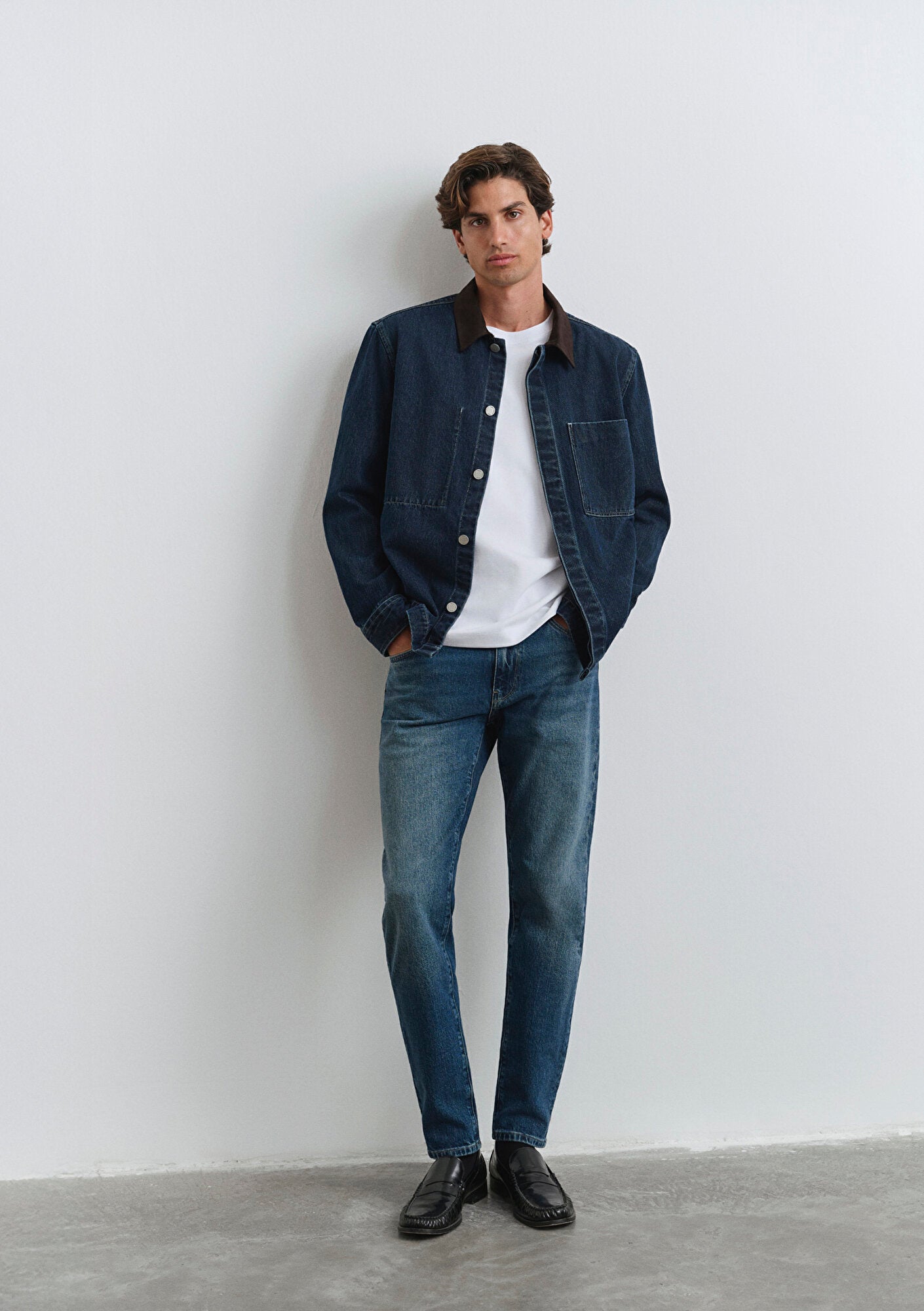 London Deep Blue Denim Jean Pants