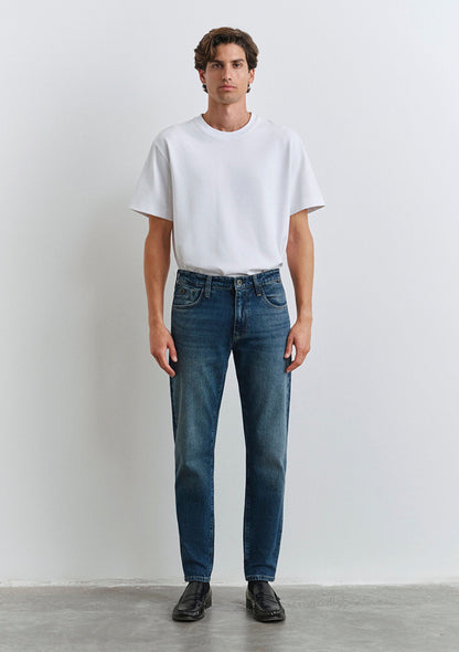 London Deep Blue Denim Jean Pants