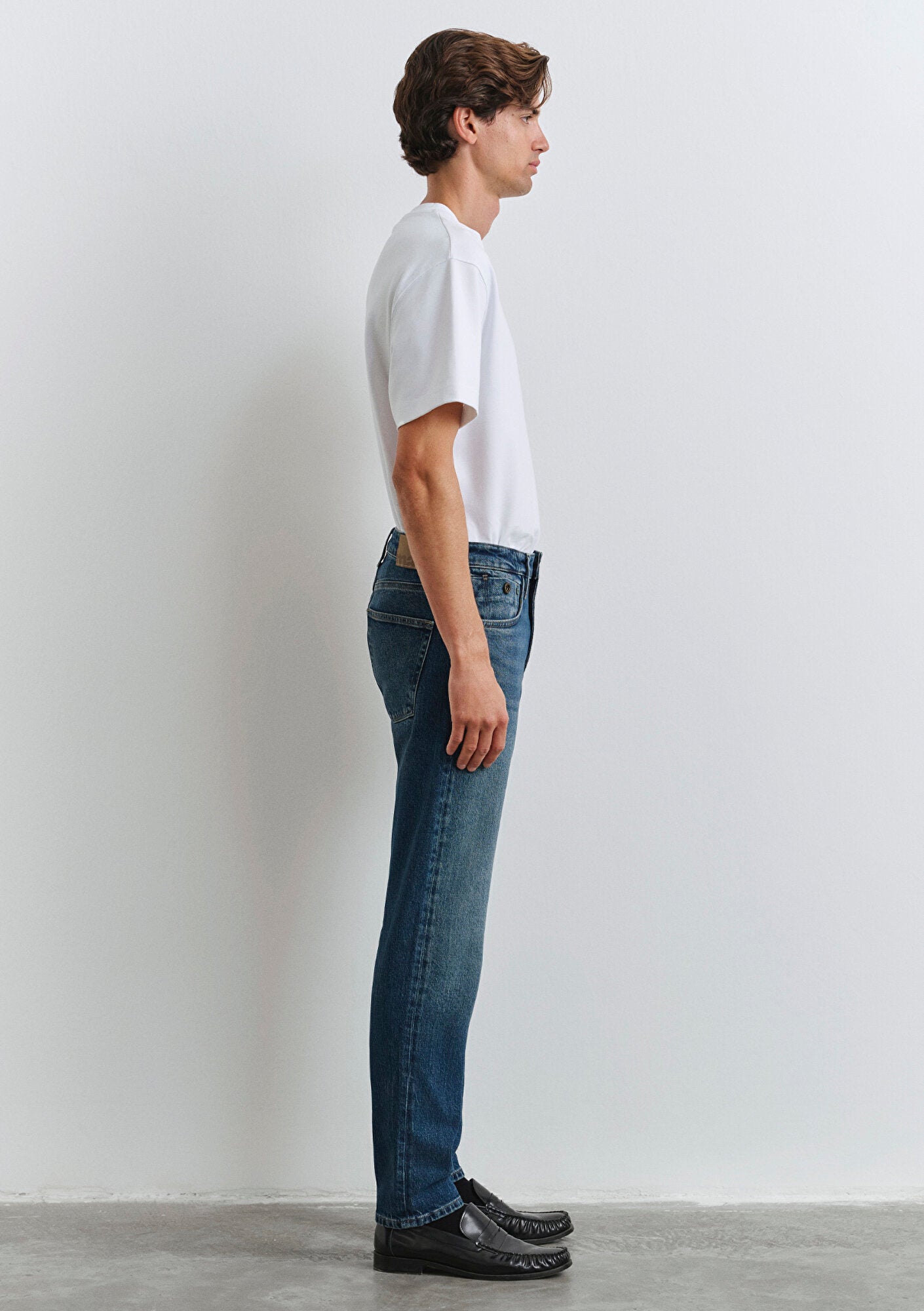 London Deep Blue Denim Jean Pants