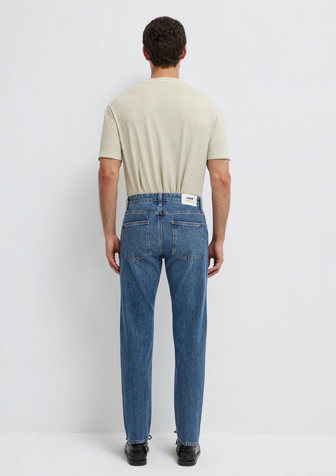London Dark Used Classic Denim Jean Pants