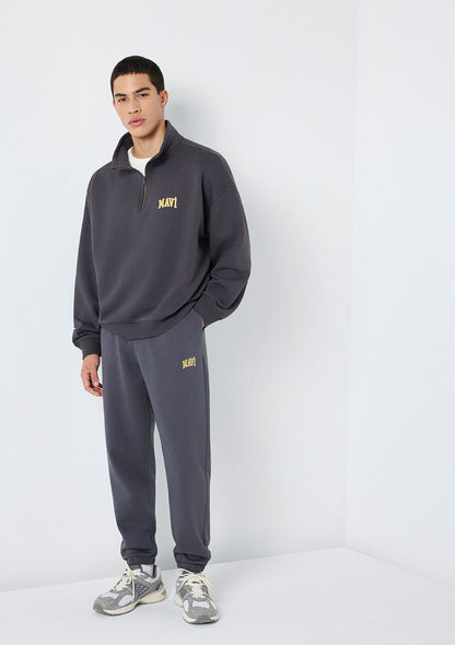 Mavi Logo Printed Grey Sweatpants