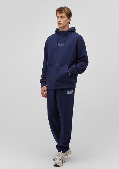Mavi Logo Printed Navy Sweatpants