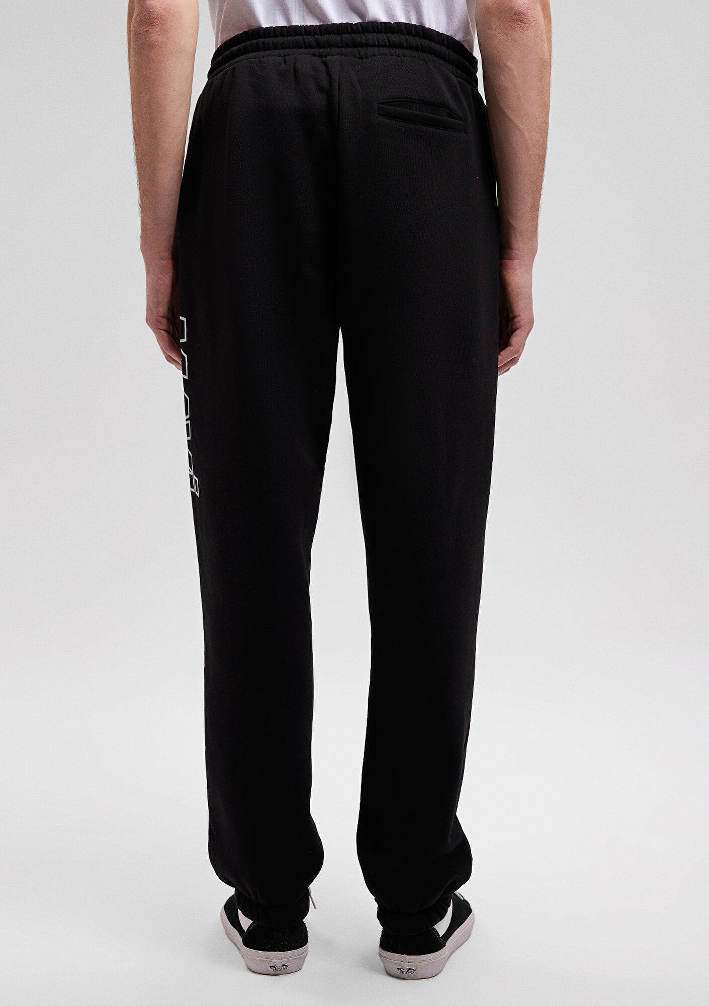 Mavi Logo Printed Black Sweatpants