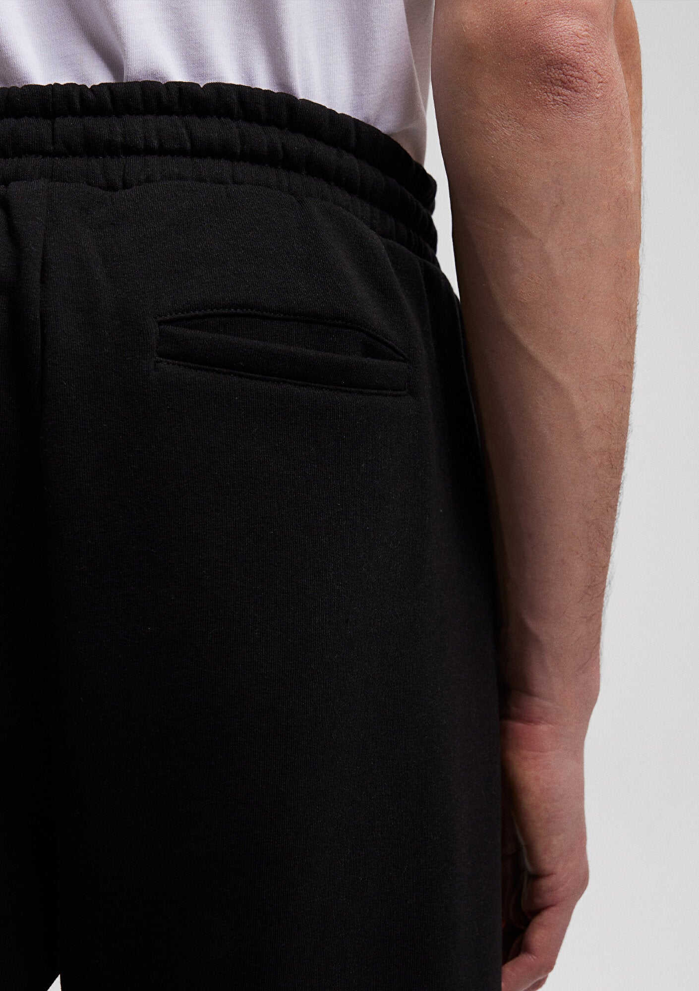 Mavi Logo Printed Black Sweatpants