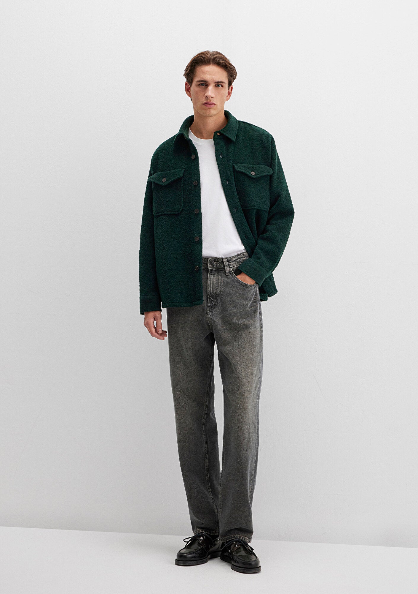 Toronto Mossy Brown Street Denim Jean Pants